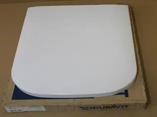 Duravit Happy D.2 WC-Sitz (verlängert) mit Absenkautomatik, weiß – Bild 2