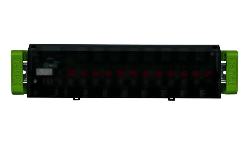 Kermi, Klemmleiste flex plus 8R PU 230V für maximal 8 Raumtemperaturregler