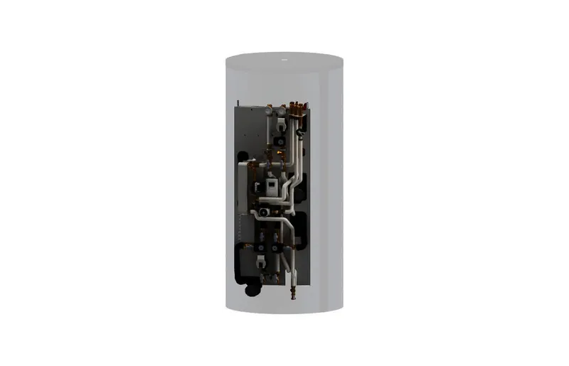 Kermi Hydromodul pro mit Regelung, FriWa Sts, Zirkulation, Heizkreis gemischt 6m
