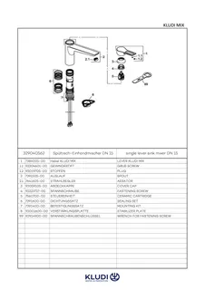 Einhand -Spültisch-Mischer DN 10 more4YOU 5.1, Bügelgriff, chrom – Bild 4