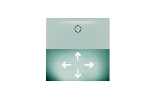 Bette Duschflächen Rechteck Flat Weiß AE 1200x1200x25mm