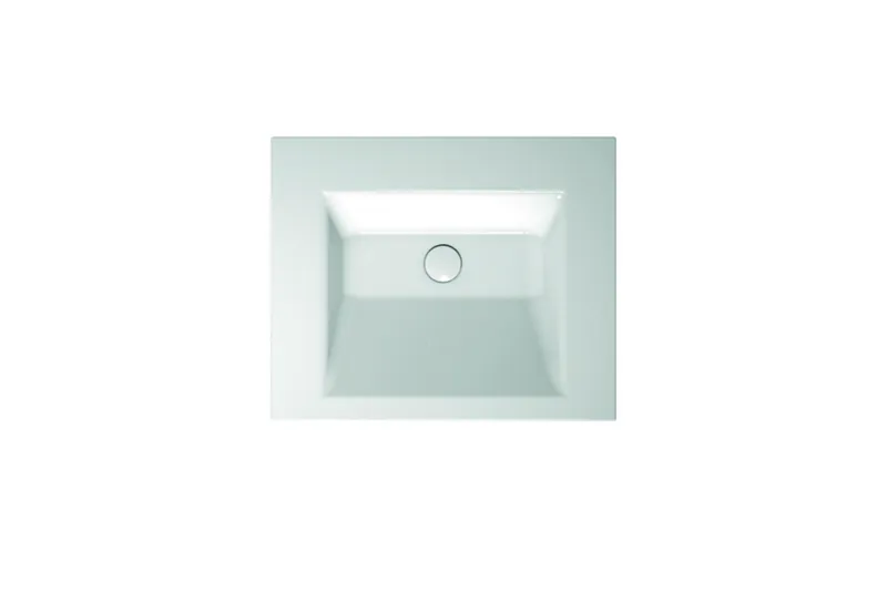 Bette Waschtische Rechteck Aqua Einbau Weiß PW HLW1 600x495x80/20mm