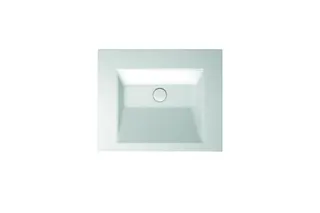 Bette Waschtische Rechteck Aqua Einbau Weiß PW HLW1 600x495x80/20mm