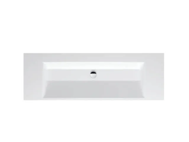 Bette Waschtische Rechteck Aqua Einbau Weiß 1400x495x80/20mm