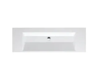 Bette Waschtische Rechteck Aqua Einbau Weiß 1400x495x80/20mm
