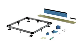 Bette ZUB Duschwanne Duschfläche Einbausystem Universal 1300x700mm