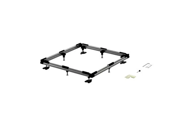 Bette ZUB Duschfläche Duschwanne Einbausystem Basic 800x800mm