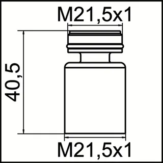 NEOPERL Kugelgelenk für CACHE JR verchromt, M21.5x1 x M21.5x1 – Bild 2