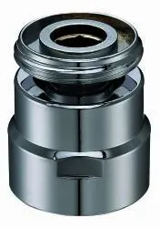 NEOPERL Kugelgelenk für Designarmaturen verchromt, M18x1 x M18x1 SB
