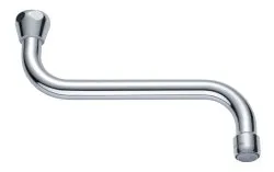 NEOPERL Universal S-Auslauf mit Strahlregler/verchromt, 1/2" 250 mm