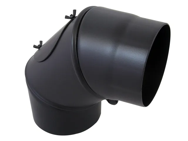 Bertrams ST-Pu Bogen drehbar d:120, Form ZE 2 mm pulverbeschichtet, mit RV
