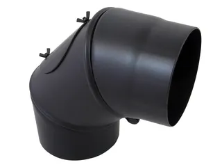 Bertrams ST-Pu Bogen drehbar d:120, Form ZE 2 mm pulverbeschichtet, mit RV