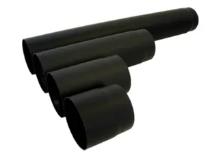 Bertrams Camino Rohr 1000 mm lang d:120 2 mm seno schwarz