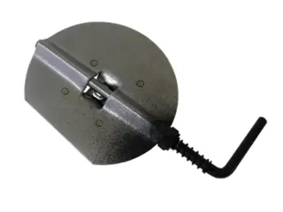 Bertrams Camino Drosselklappe d:150, 2 mm seno schwarz