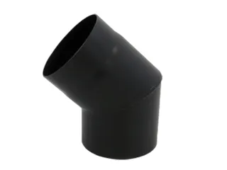 Bertrams ST-Pu Bogen 45 Grad d:300, Form ZM 2 mm pulverb., geschweißt, ohne RV
