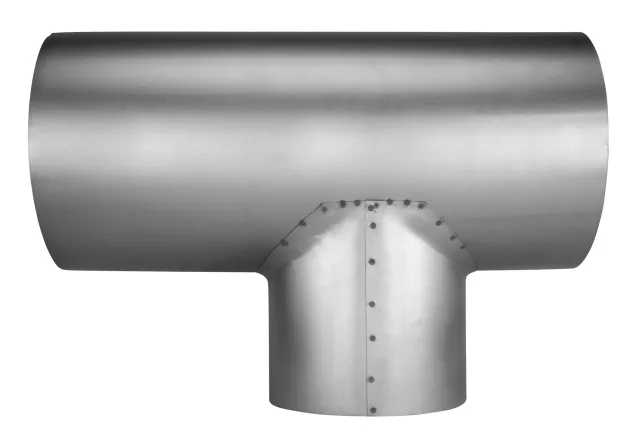 Feueralum. T-Stück 180mm