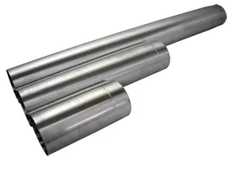 Alu-Abzugsrohr 1,0mm 200mm d. 250mm Lang