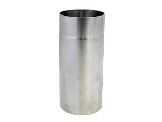 Alu-Abzugsrohr 0,7mm 90mm d. 250mm Lang