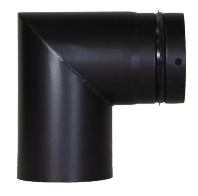 Bertrams Pelletino Bogen geschw., 2-t. 90 Grad d:80, 0,6 mm, seno schwarz, ohne RV