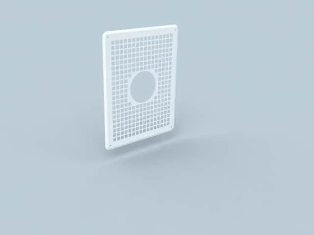 Bertrams Polyline EW Lüftungsgitter für Hinterlüftung, DN 110