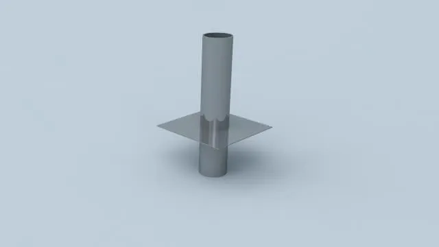 Bertrams EWR Kaminkopfverlängerung EW d:160 H=750 mm, mit Einsteckende d:158, Var. 2