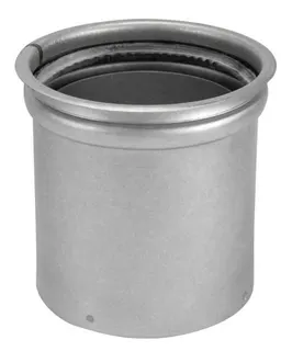 BS Pelletino FAL-Wandfutter,dopp.,d:100 mit Dichtung für Pellet-Öfen