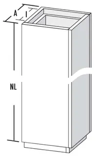 BS Camino-Fix Leichtbauschacht NL1200 Maße i-a: 220/220-300/300