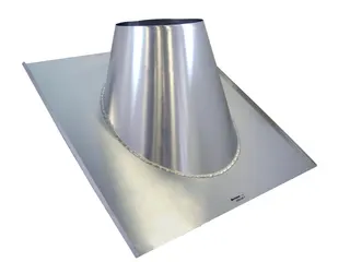 BS DW Dacheindicht. DN 250-300, 15-30Gr. komplett VA gepunktet, OHNE REGENKRAGEN