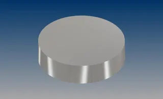 BS Downhill Rohr-Verschlussstück d:250 aus Edelstahl V2A