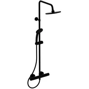 Ideal Standard Duschsystem Ceratherm T25 KB d:200mm 1-Funktions-Handbrause 100mm Silk Black – Bild 3