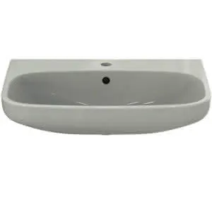 Ideal Standard Waschtisch i.life A 1 Hahnloch mit Überlauf 650x480x150mm Weiß – Bild 2