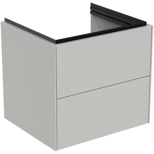 Ideal Standard MWT-Unterschrank Conca 2 Auszüge 600x505x555mm Weiß