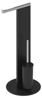 Keuco WC-Standmodell Univ.Art. 049863, schwarz/verchromt