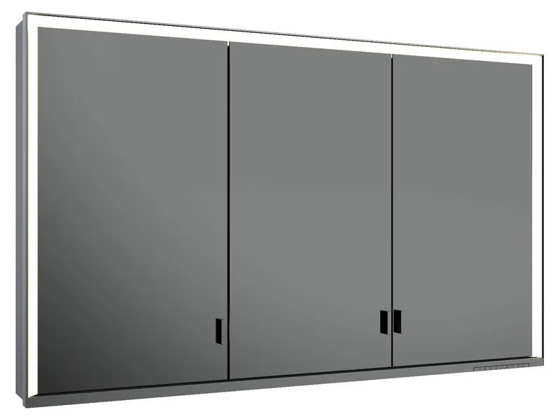 Keuco SPS R. Lumos 14305, ohne Ablagef., Vorbau, silb-elox., 1200x735x165mm, DALI