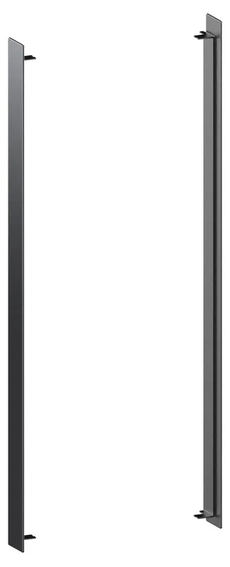 Keuco Seitenelemente r. und l., 14394, f. Halbeinbau, 50x735x3mm, verspiegelt