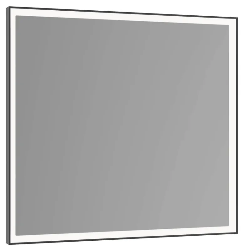 Keuco LS R. Lumos 14598, Spiegelheizung,schw-elox.,700x650x60mm