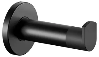 KE Handtuchhaken Plan 14911, kpl. m. Türpuffer, schwarz