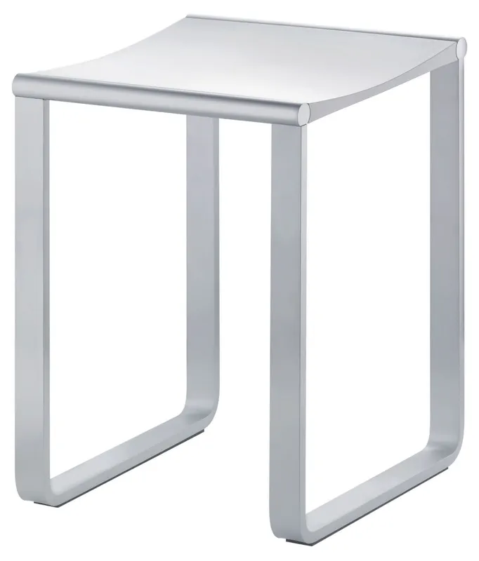 Keuco Hocker Plan 14982, verchromt/lichtgrau