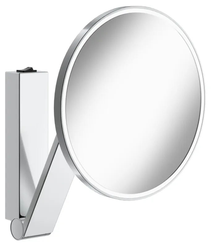 Keuco KS iLook_move rund 17612, beleuchtet, Wippschalter, Bronze geb.