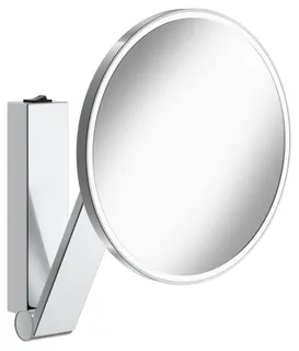 KE KS iLook_move rund 17612, beleuchtet, Wippschalter,Schwarzchr.geb.