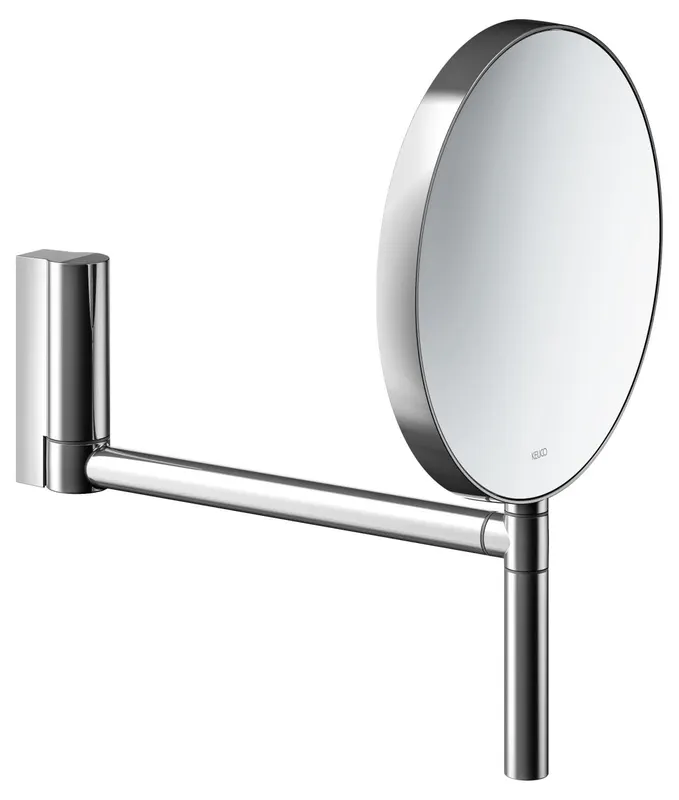 Kosmetikspiegel, unbel, an Gelenkarm design4YOU, verchromt