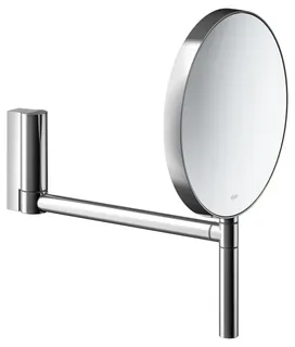 Kosmetikspiegel, unbel, an Gelenkarm design4YOU, verchromt