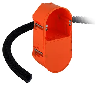 Keuco Rohbauset Kosmetikspiegel 17699, Hohlwandmontage, mit Elektronikdose