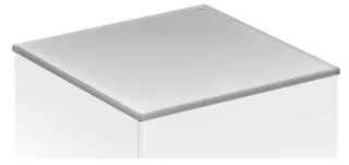 KE Abdeckplatte Edition 11 31324, Cristallinglas, 1050x3x524mm, weiß