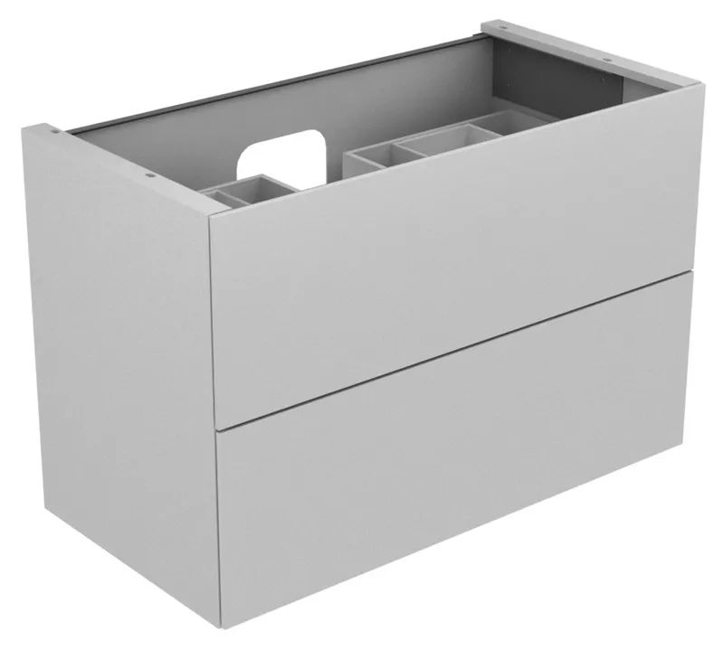 Keuco WTU Edition 11 31352, 2 Auszüge, cashmere/Glas cashmere
