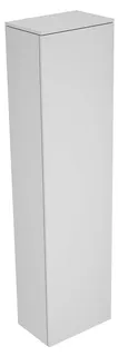 Keuco Hochschrank Edition 400 31735, Anschl. li., weiß HG/weiß HG