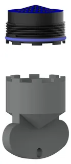 KE Strahlregler Ersatzt.ARM 50100 f. 53022/53045