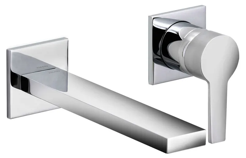 Keuco EHM-Waschtisch-Mischer Edition 11 51116, UP, Ausladung 165 mm, Schwarzchrom geb.