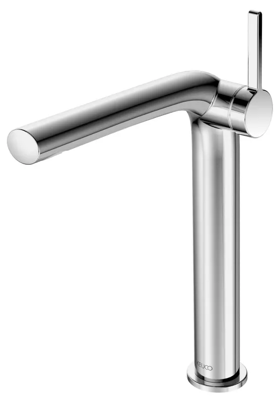 Keuco EHM-Waschtisch-Mischer 240 Edition 400 51502, ohne Ablaufgarnitur, Nickel gebürstet