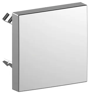 KE Abdeckblende Armaturenzubehör 59949, für Rohrunterbrecher, eckig, Nickel geb.